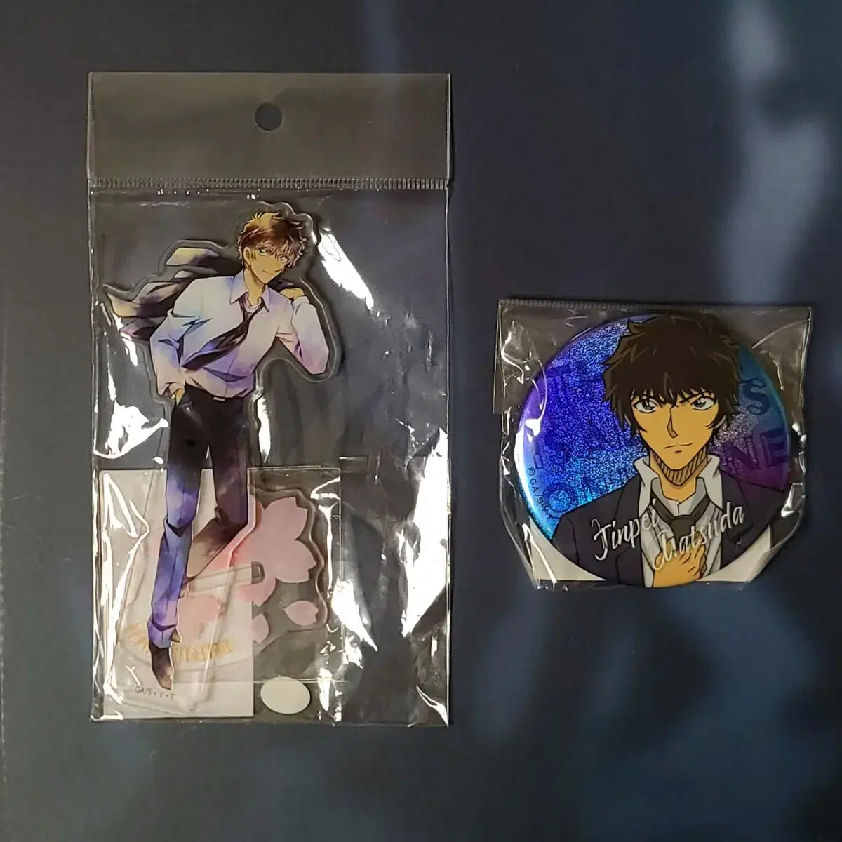 [Bulk/Unsealed] Detective Conan Matsuda Jin Fei Song Bo Yoon Pailton acrylic canbadge