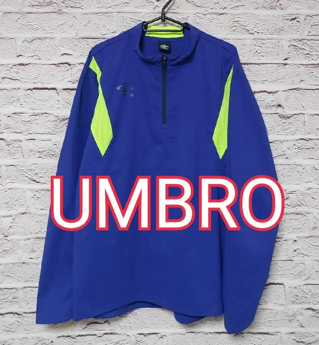 엄브로 트레이닝 탑 UMBRO 트레이닝 하프집업 쉘탑