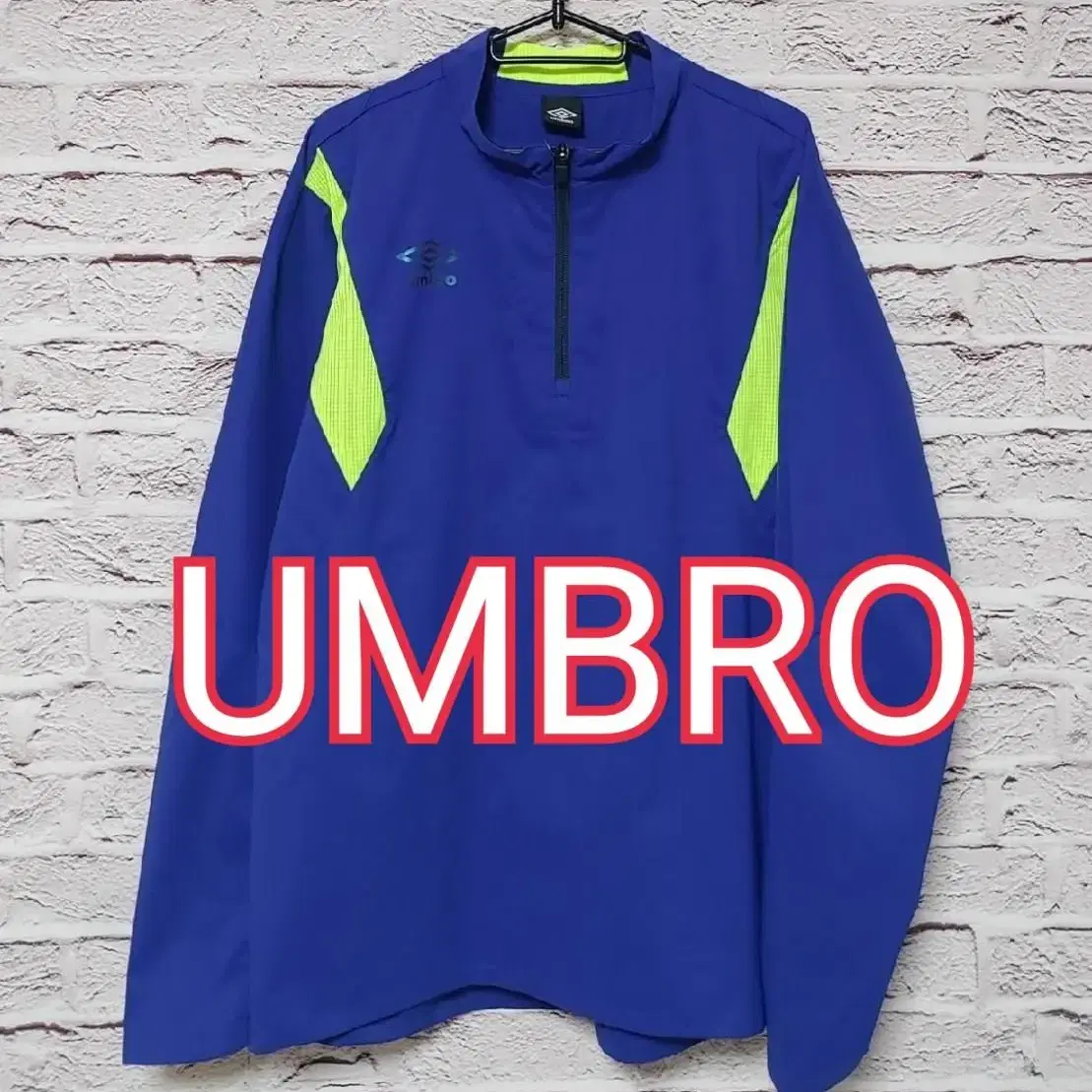 엄브로 트레이닝 탑 UMBRO 트레이닝 하프집업 쉘탑