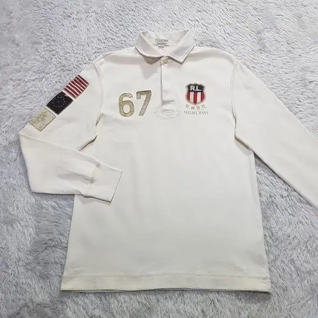 M size) # polo patch long sleeve karati / as new