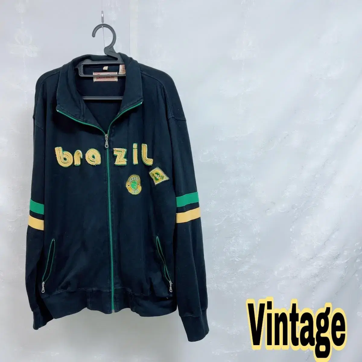 Vintage Old School Brazil Big Size Y2K Jersey