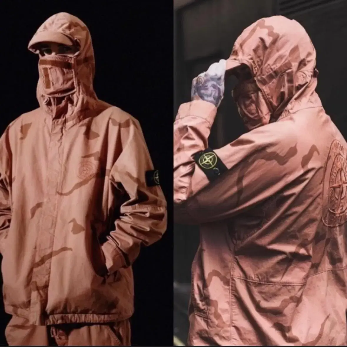 Supreme Stone Island 19ss Mask Jacket