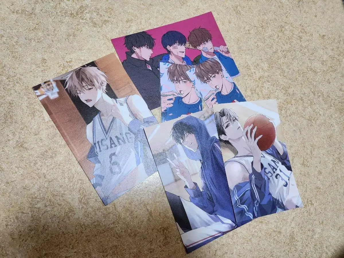 GarbageTime photocard postcard wts pp님 웅애햄님 기상호 성준수 박병찬 최종수