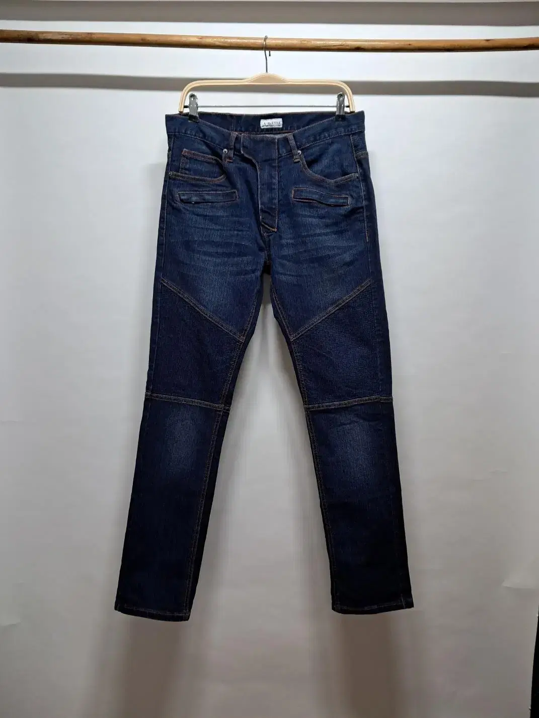 (32) DIK JEANS 스판 데님 바이커진