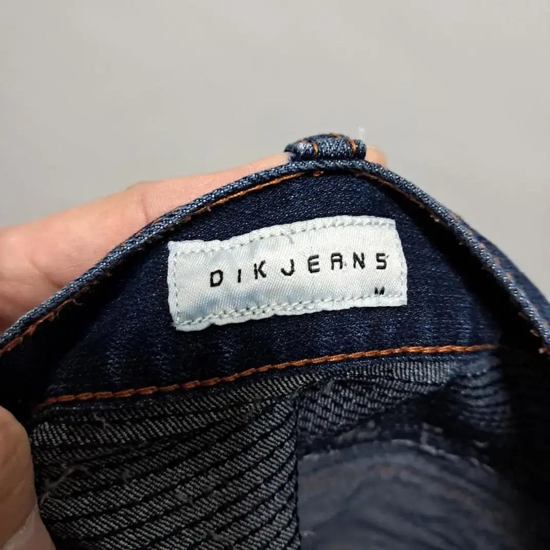 (32) DIK JEANS 스판 데님 바이커진