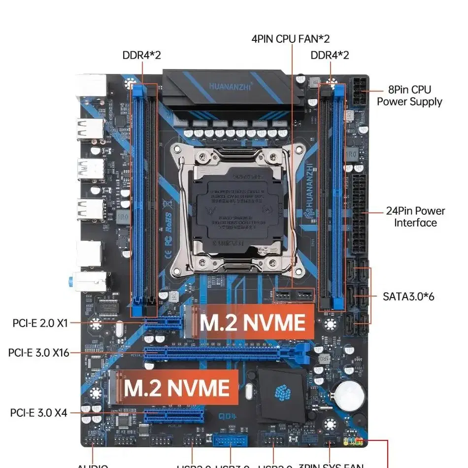 HUANANZHI X99-QD4 (2011-V3소켓)