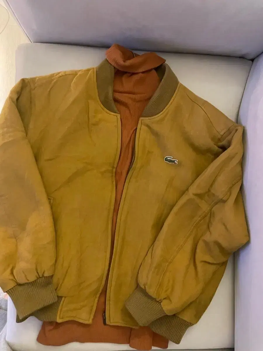 Lacoste 90s Vintage Bomber Jacket