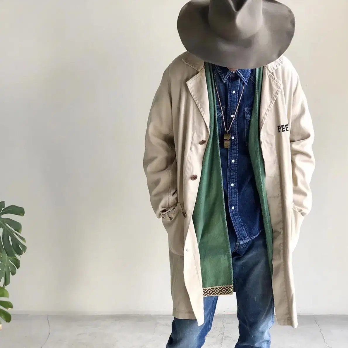 VISVIM비즈빔18AW Peerless Shop Coat[3]