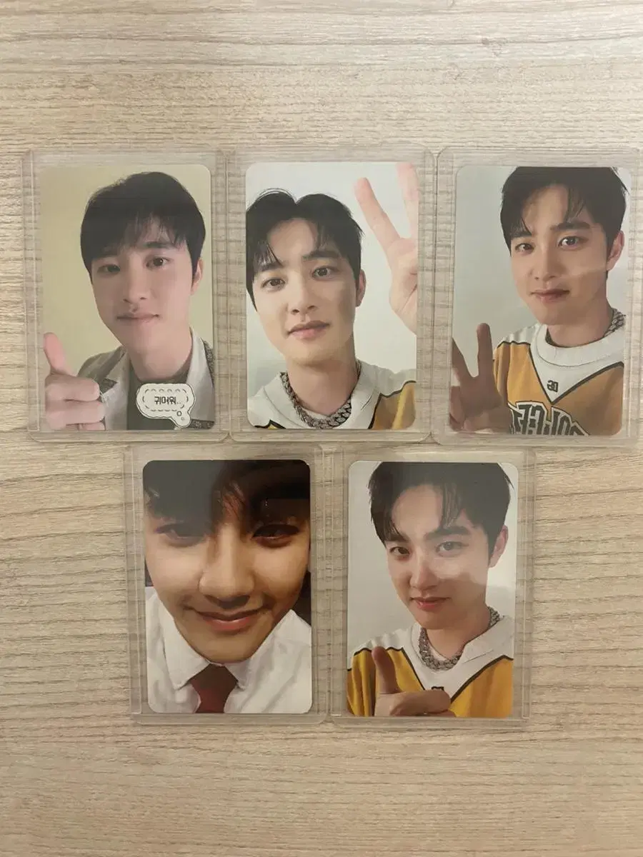 D.O. photocard + creamsoda four-cut photo wts!