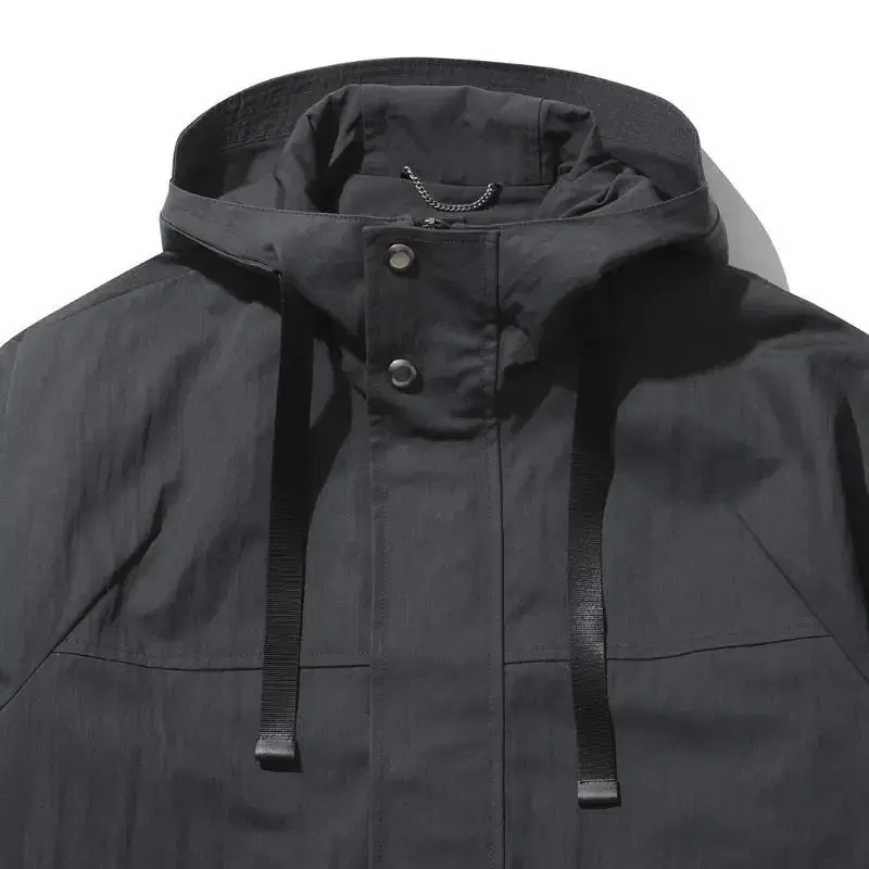 커스텀멜로우 [black label] pocket hood anorak