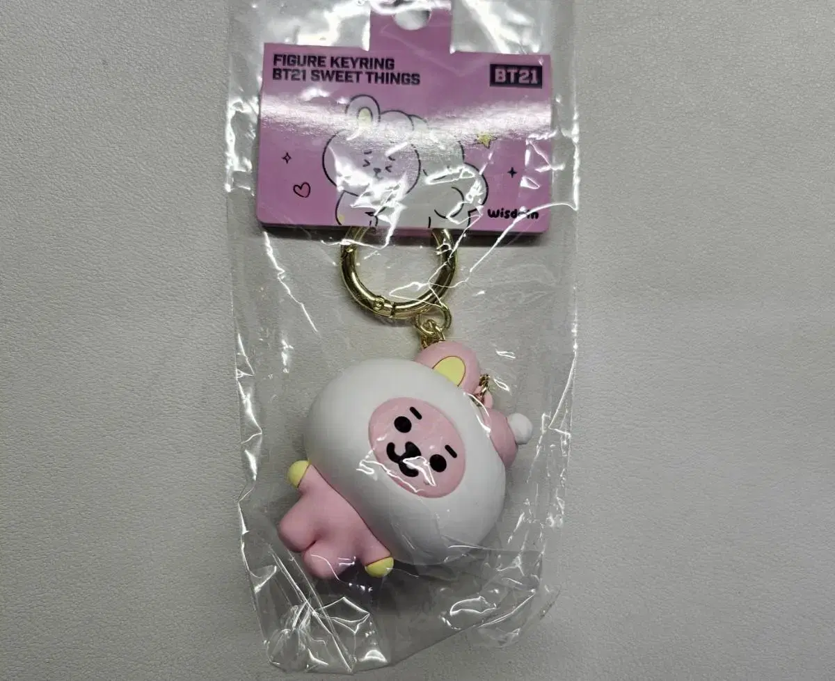 BT21 COOKY Sweet Things Figures keyring Unsealed