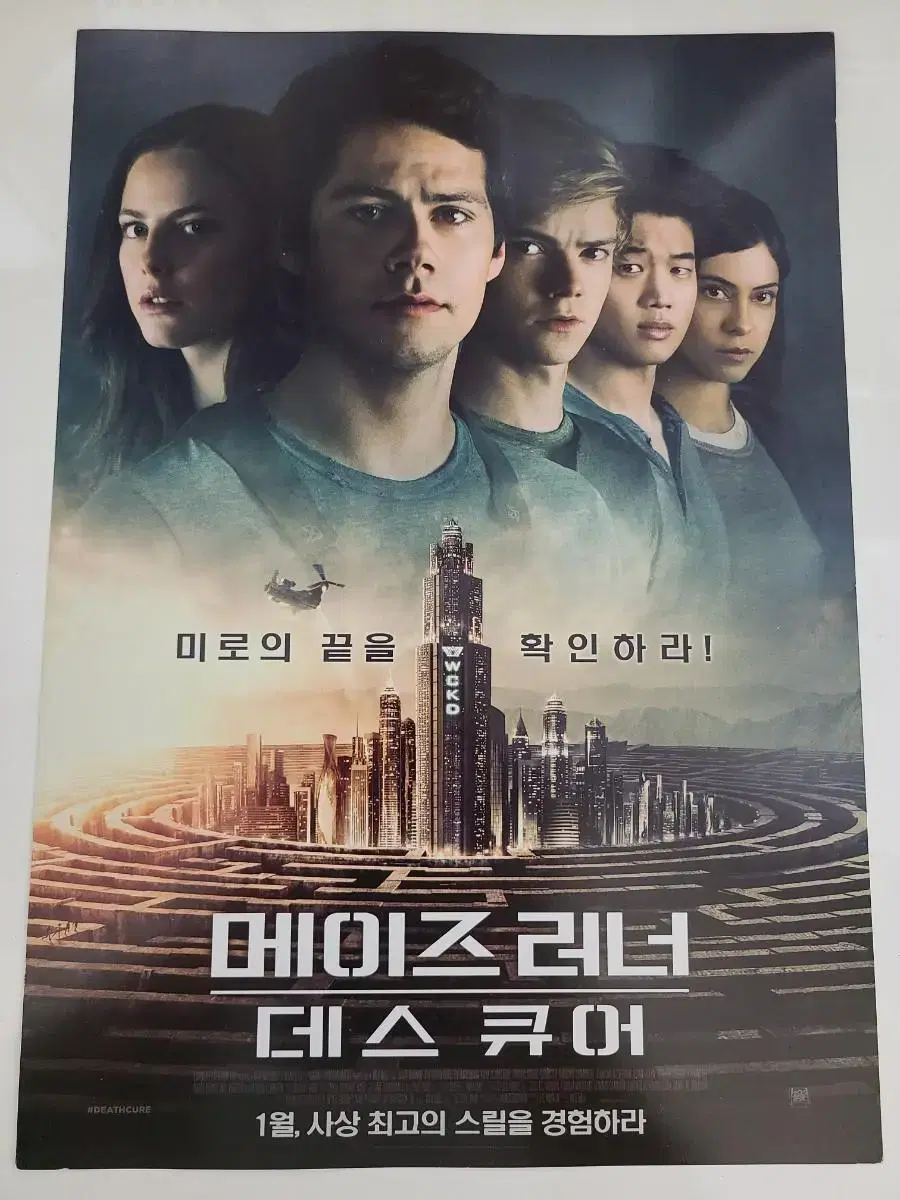 Maze Runner Death Cure Flyer