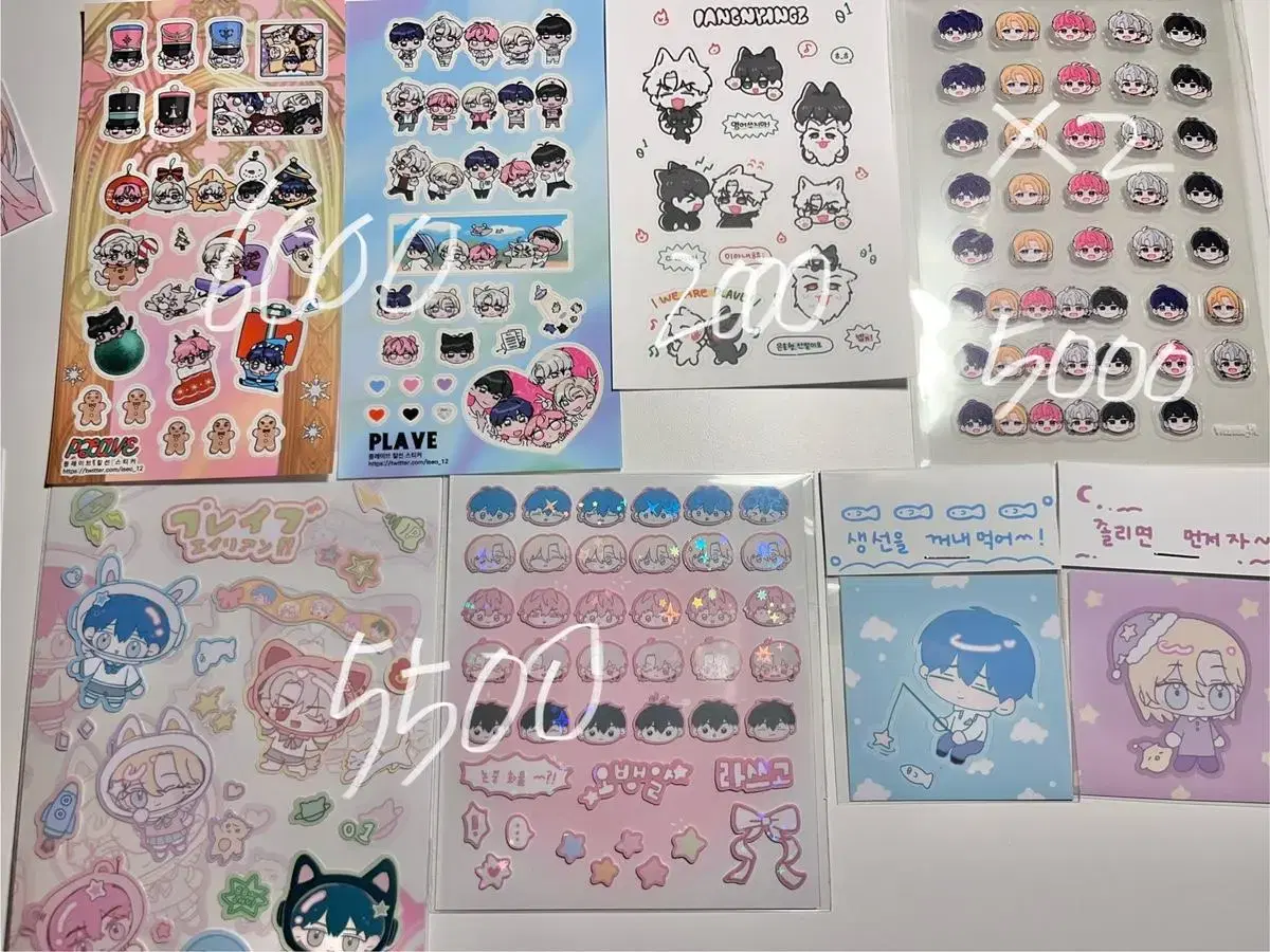 Plave sticker set unofficial goods