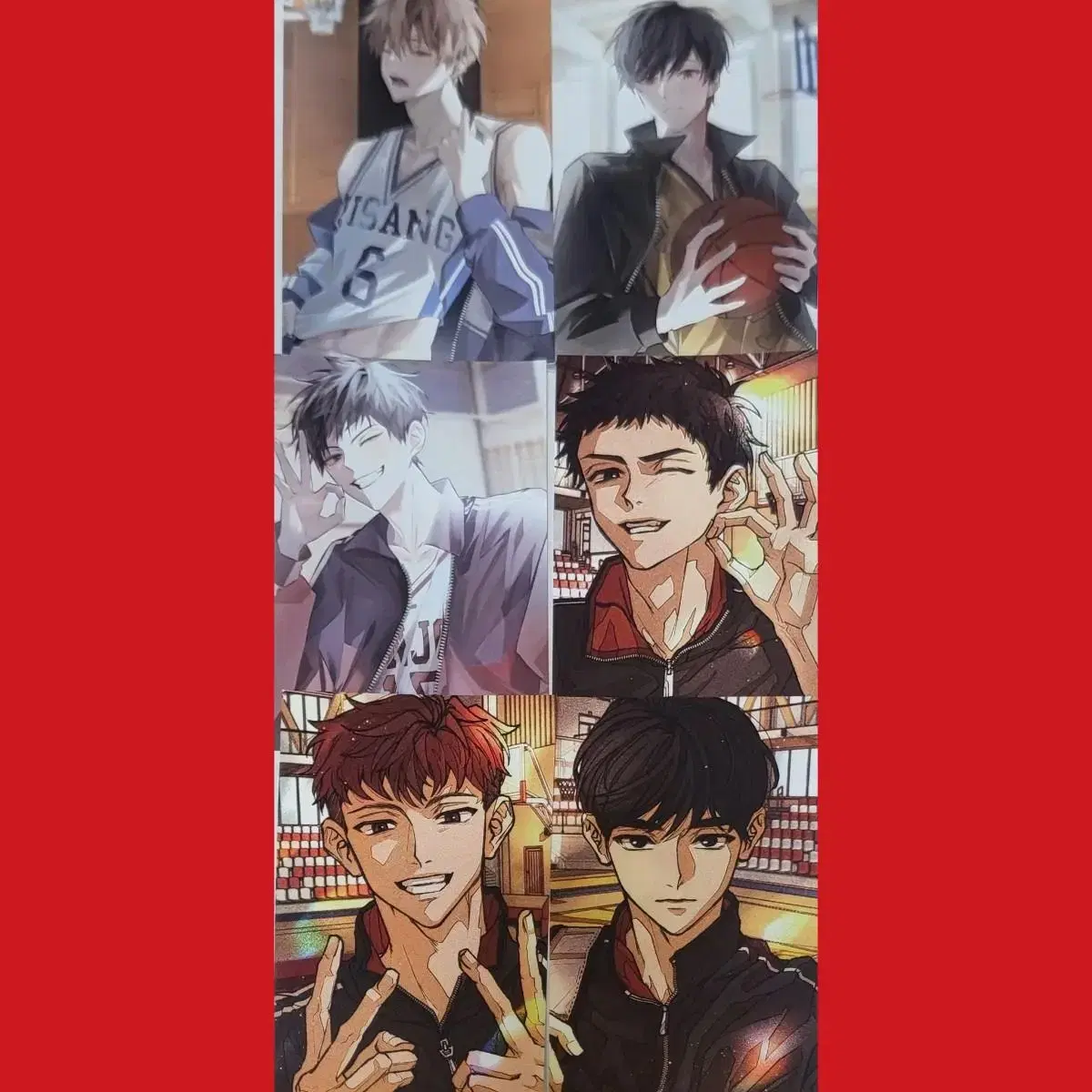 GarbageTime PP, Joochan Jo, Jae Suk Jo, Gisiho KIM, Jimin JEON, Youngjoong JEON postcard sell.