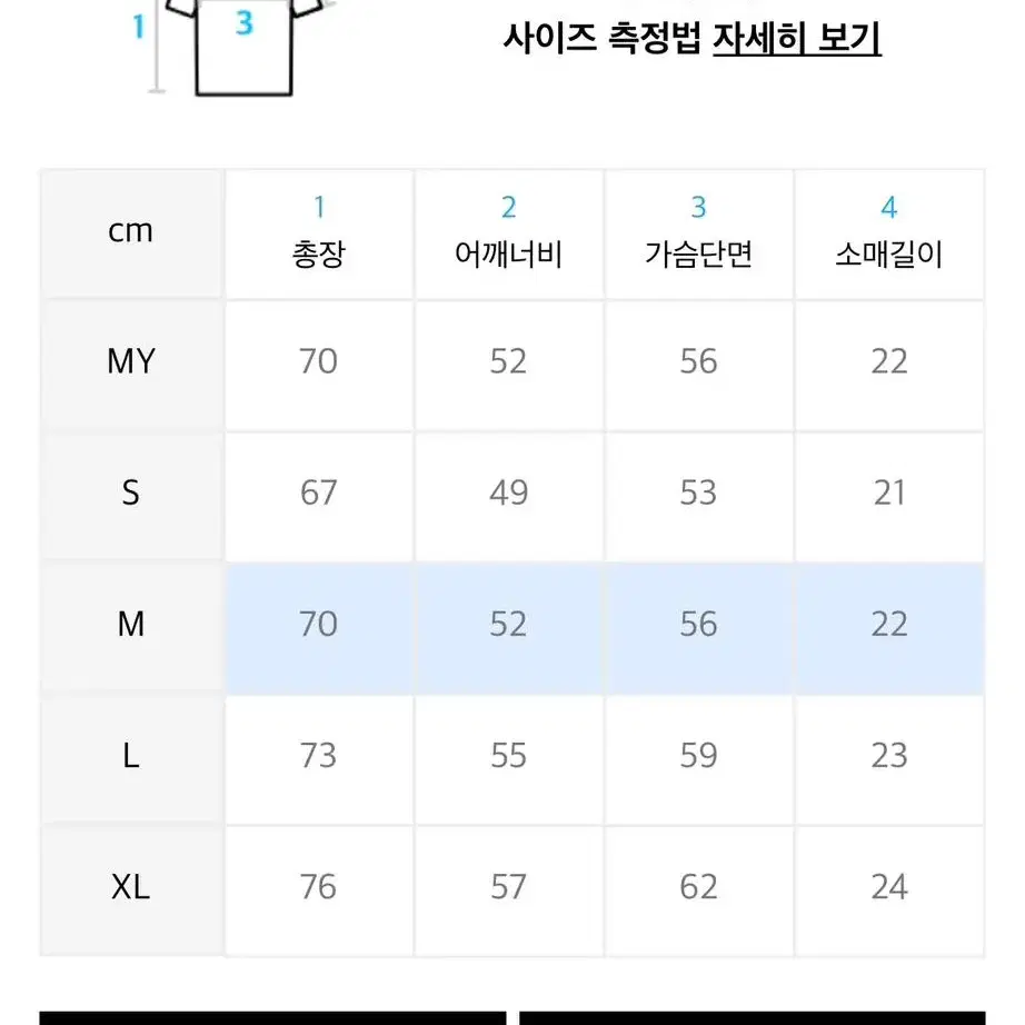 슬로우애시드 딥블루 반팔 M