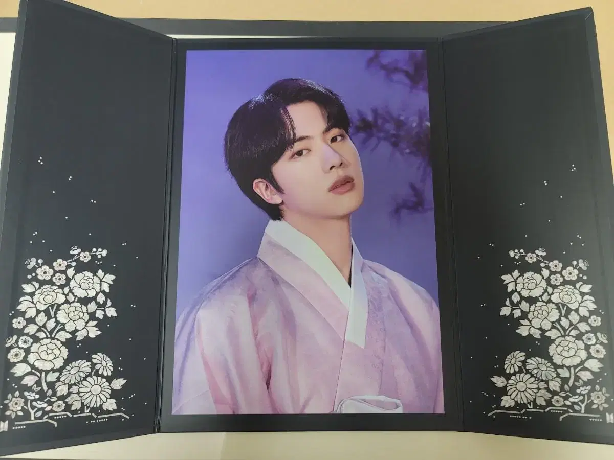 BTS bangtan jin JIN 2021 Dharma Center Flip Photo Night Version