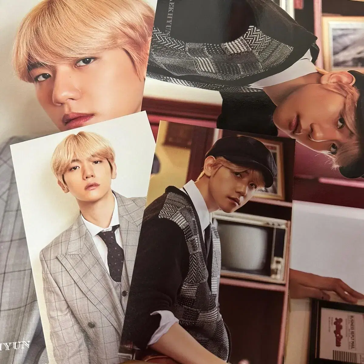 2020Exo seasons greetings baekhyun Sell A4 posters, postcards, hand mirrors bulk 