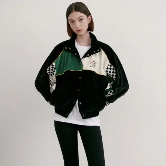 시눈 벨루아 레이싱 자켓 VELOUR RACING JUMPER