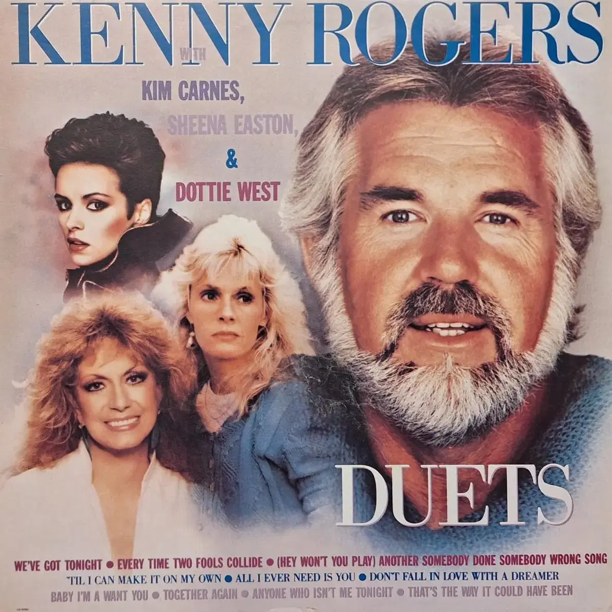 국내라이센스반/Kenny Rogers - Duets LP