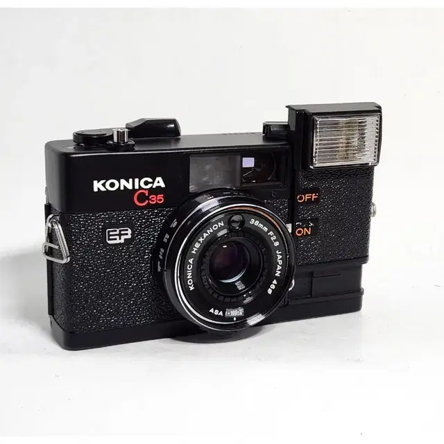 코니카. KONICA C35 EF. 필름카메라. 깨끗함.