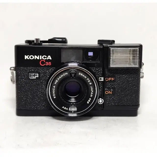 코니카. KONICA C35 EF. 필름카메라. 깨끗함.