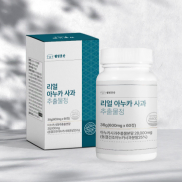 웰빙곳간 리얼 아누카 사과 추출물정 600mg X 60정