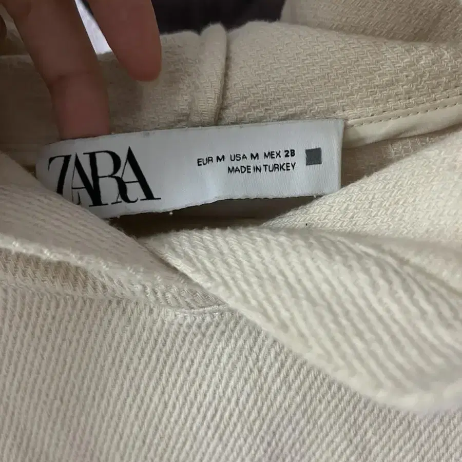 *옷장정리* ZARA 자라 크롭 후드