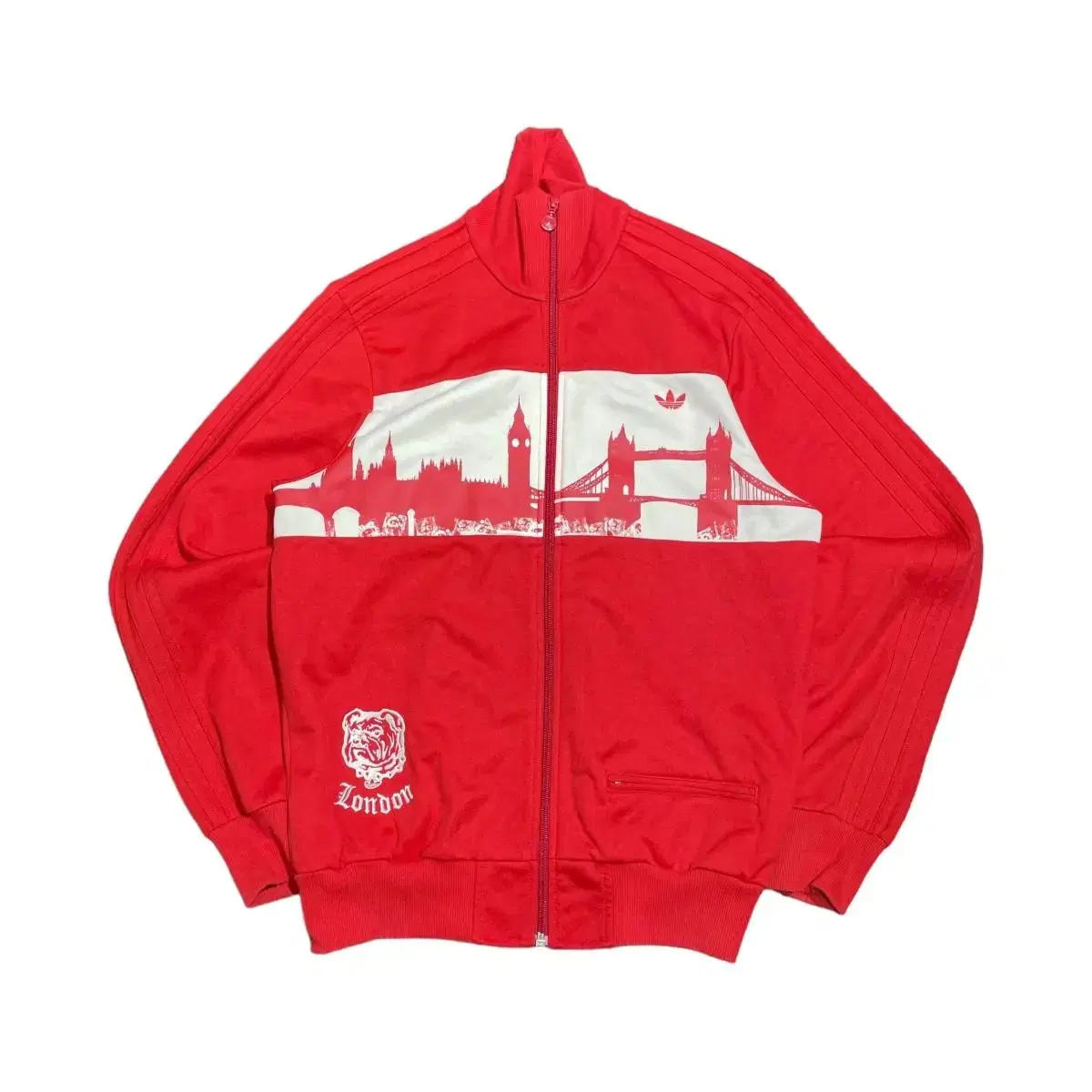 adidas Red London Tracksuit 100