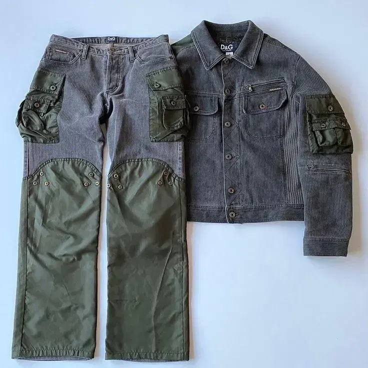 Dolce & Gabbana A/W 2003 Double Combat Cargo Pants