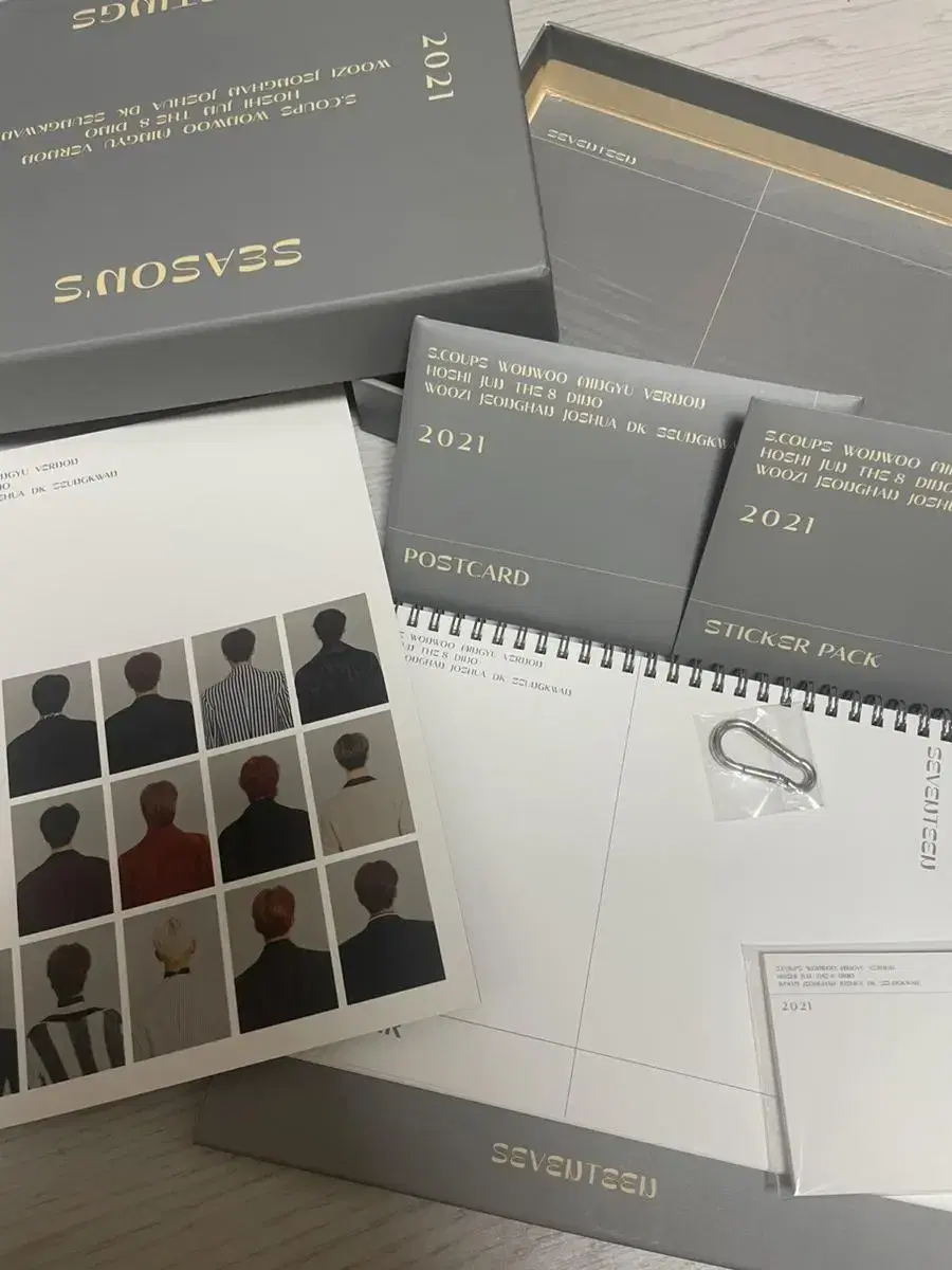 Seventeen 2021 seasons greetings season's greetings WTS