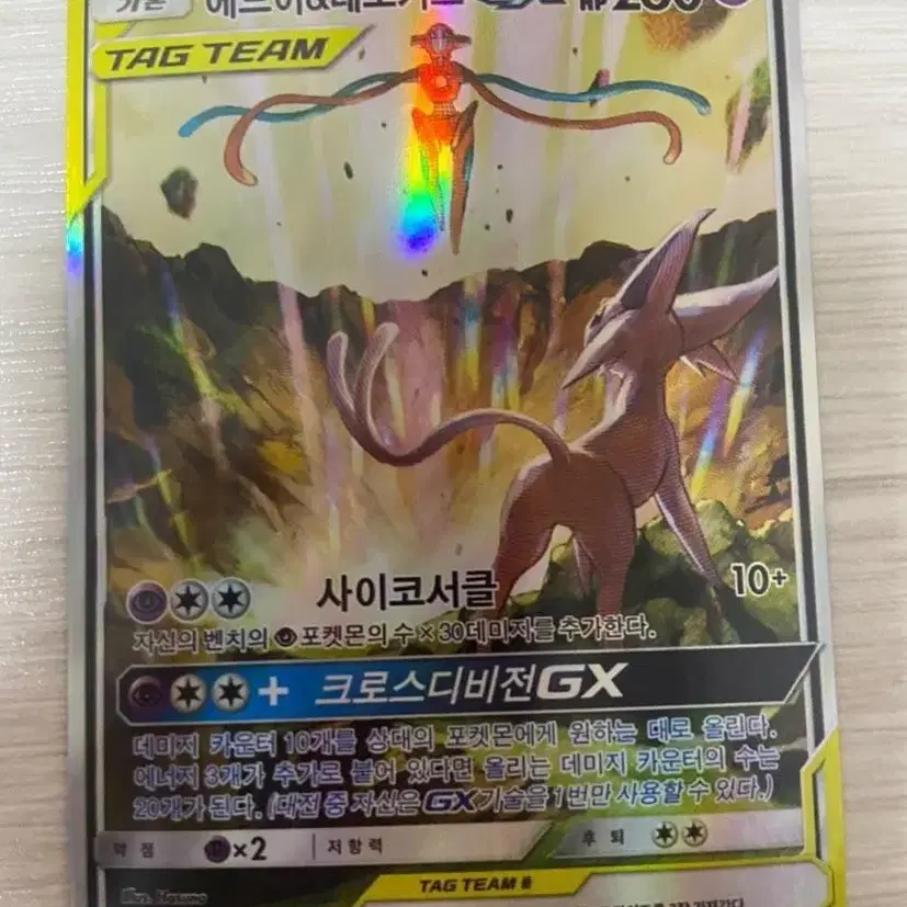 에브이&테오키스 GX TAG TEAM