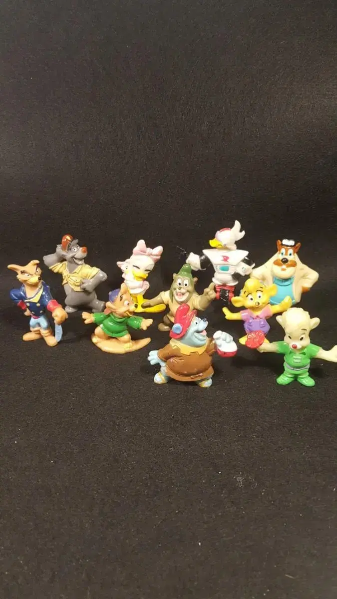 Vintage Disney 10-Piece Figures 1991