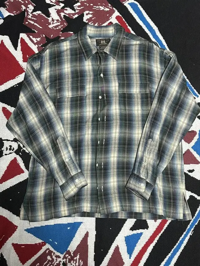 90s RRL RAYON SHIRT