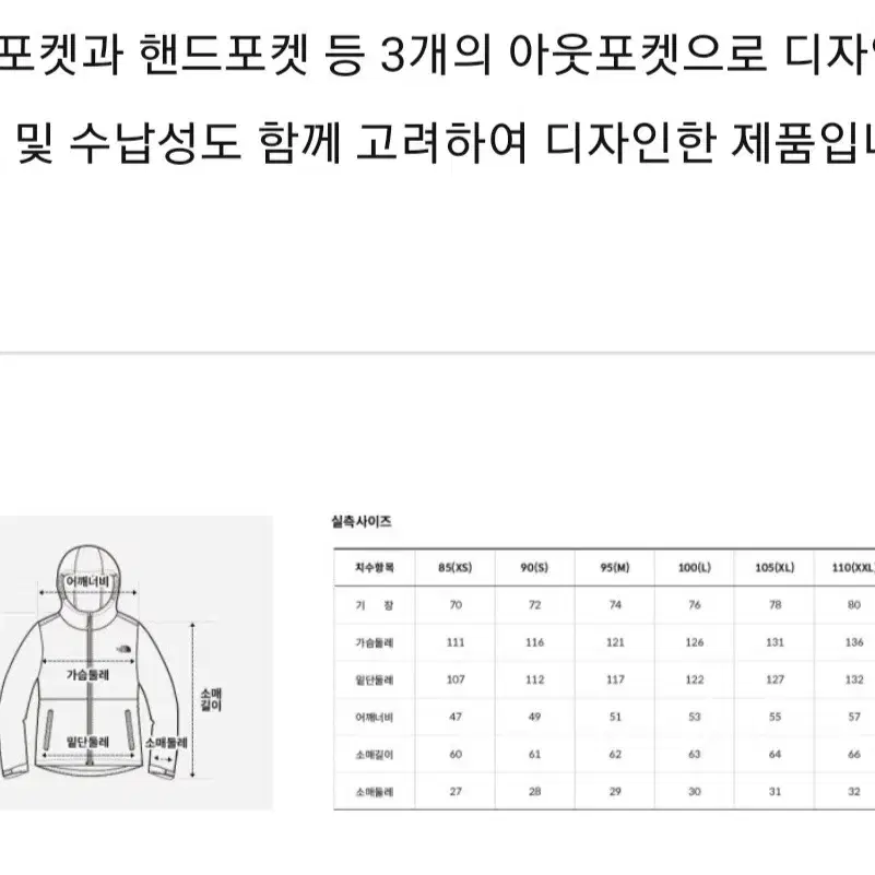 노스페이스 공용  클래식 캠퍼 바람막이 자켓 NJ3BN58B 90S