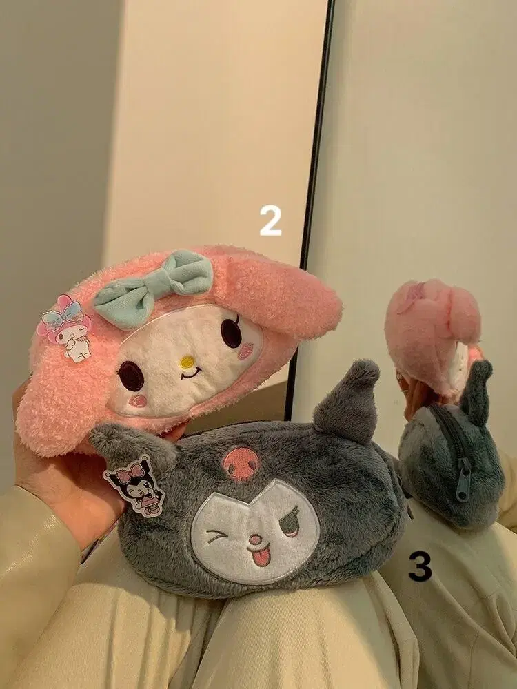 6 types | Kitty Mamel Kuromi Character Pencil Case