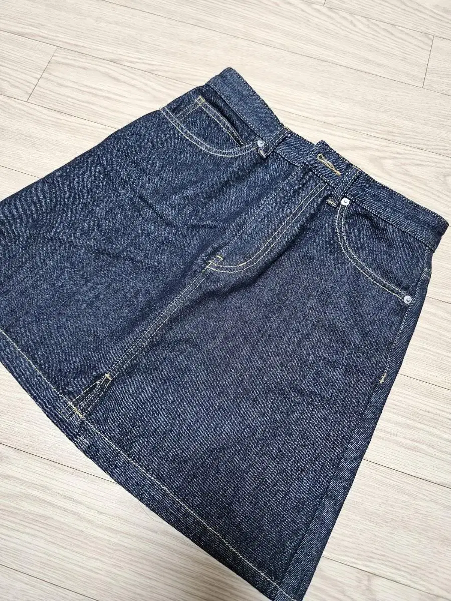 Raw Denim Skirt (8 Seconds)