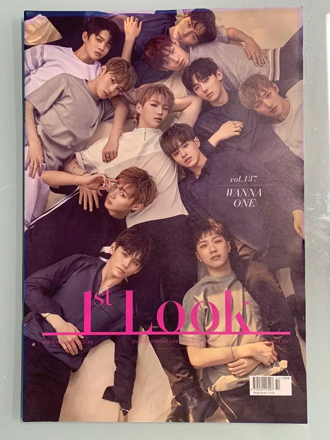 Wanna One First Look Issue 137 Magazine