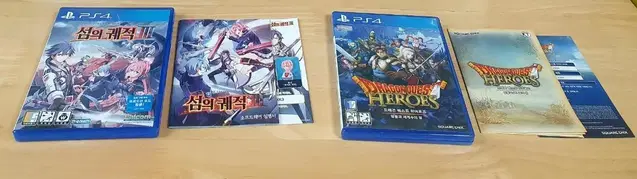 ps4 영웅전설 섬의궤적3,드래곤 퀘스트 히어로즈