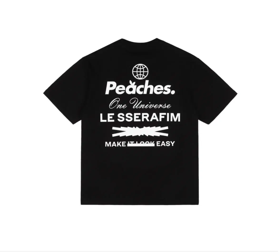 [LE SSERAFIM x Peaches.] STAPLE S/S 티셔츠L