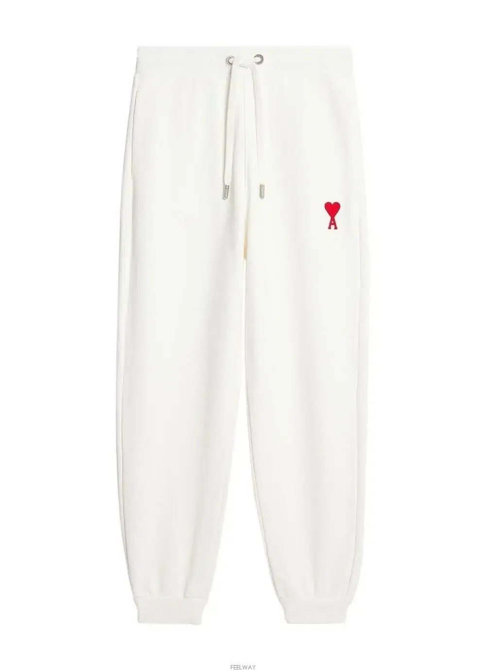 Genuine New Arrival Army Heart Logo Jogger Pants White M