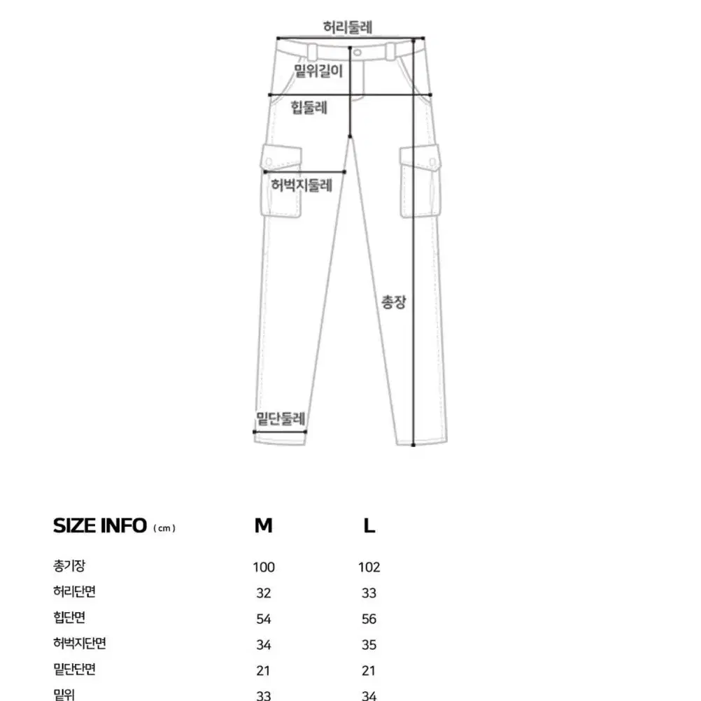 굿라이프웍스 네츄럴 와이드 카고 팬츠 네이비 m