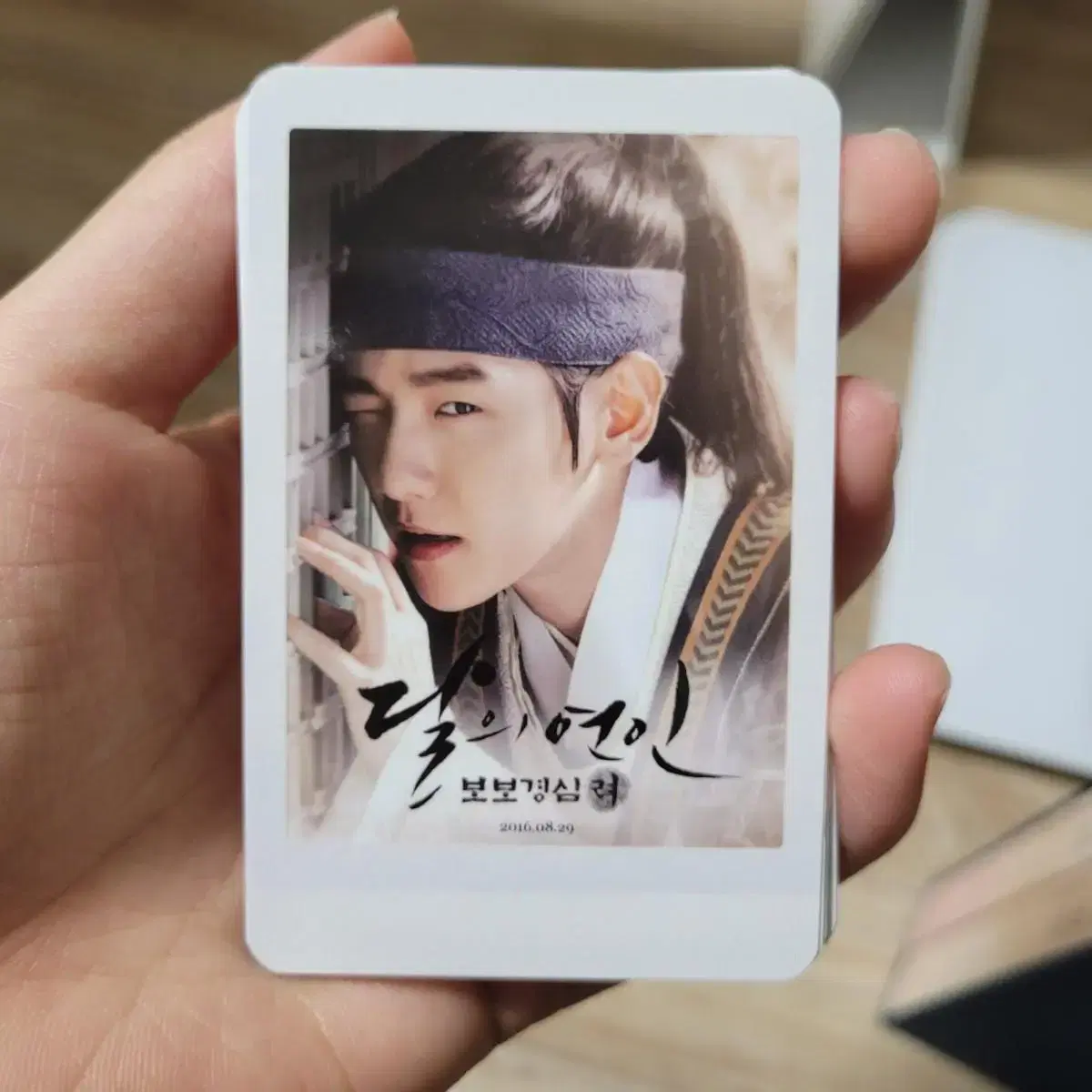 bobo경심려 baekhyun photocard