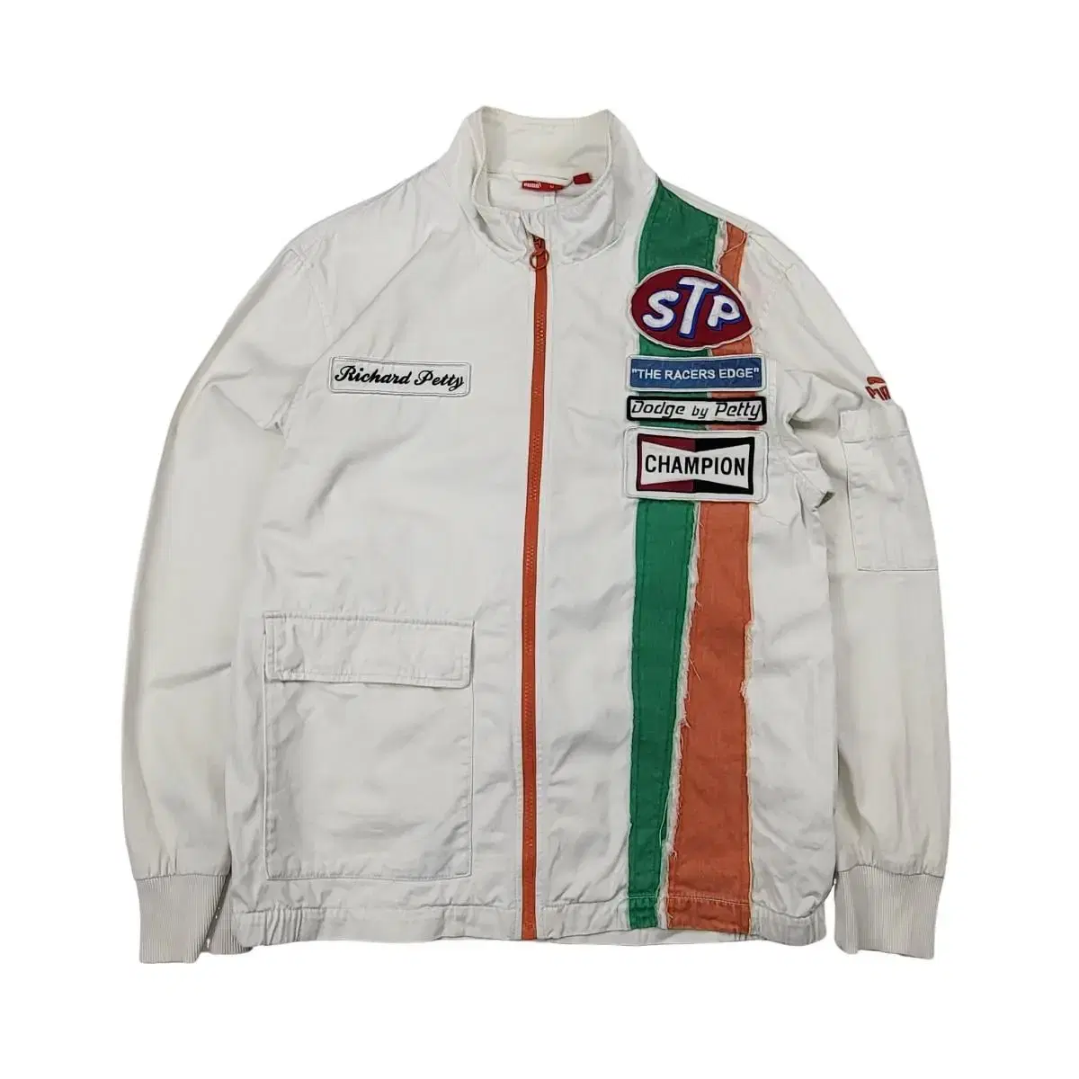 PUMA 푸마 Puma Richard Petty Vintage Racing Jacket M #레이싱자켓