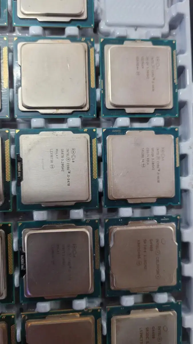 부산 인텔 CPU I5 3470 G4400 G4600