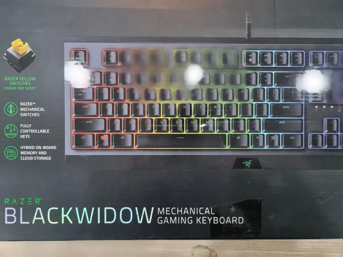 RAZER BLACKWIDOW 키보드