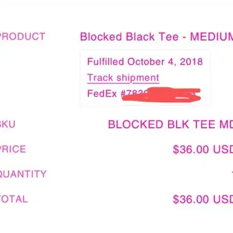 안티소셜소셜클럽 blocked logo tee 사이즈 M