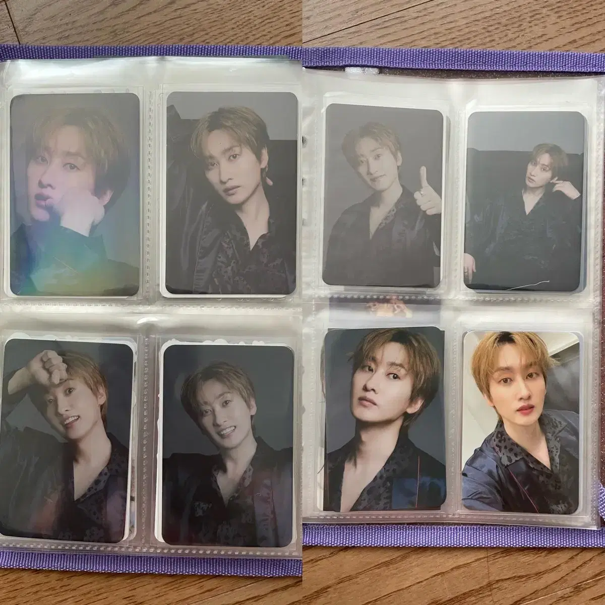 Eunhyuk seasons greetings photocard I'm selling a set! collectbook with photocard, photopack photocard 