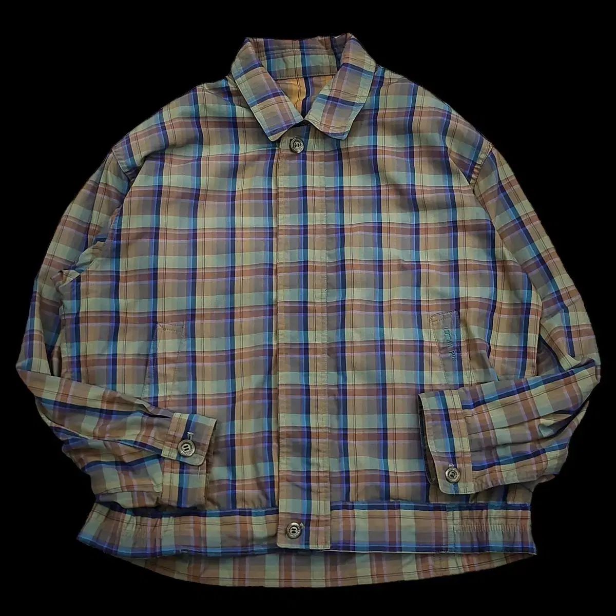 [M] London Fog Vintage Check Bloomers Jacket