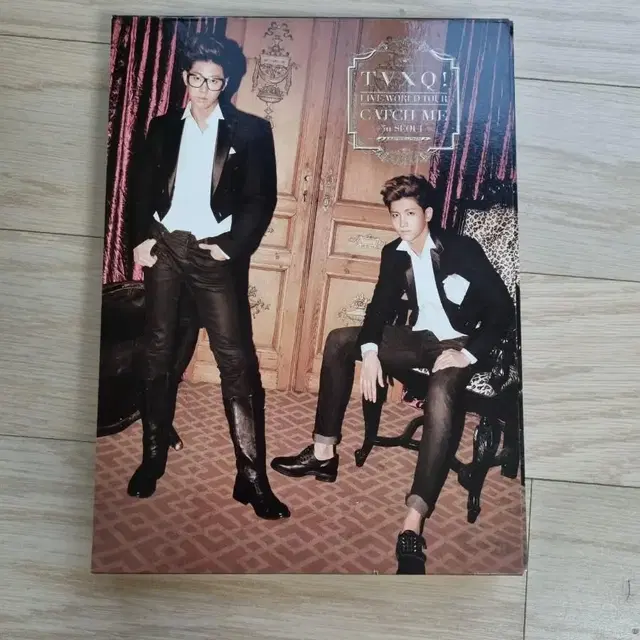 동방신기 캐치미 콘서트 dvd