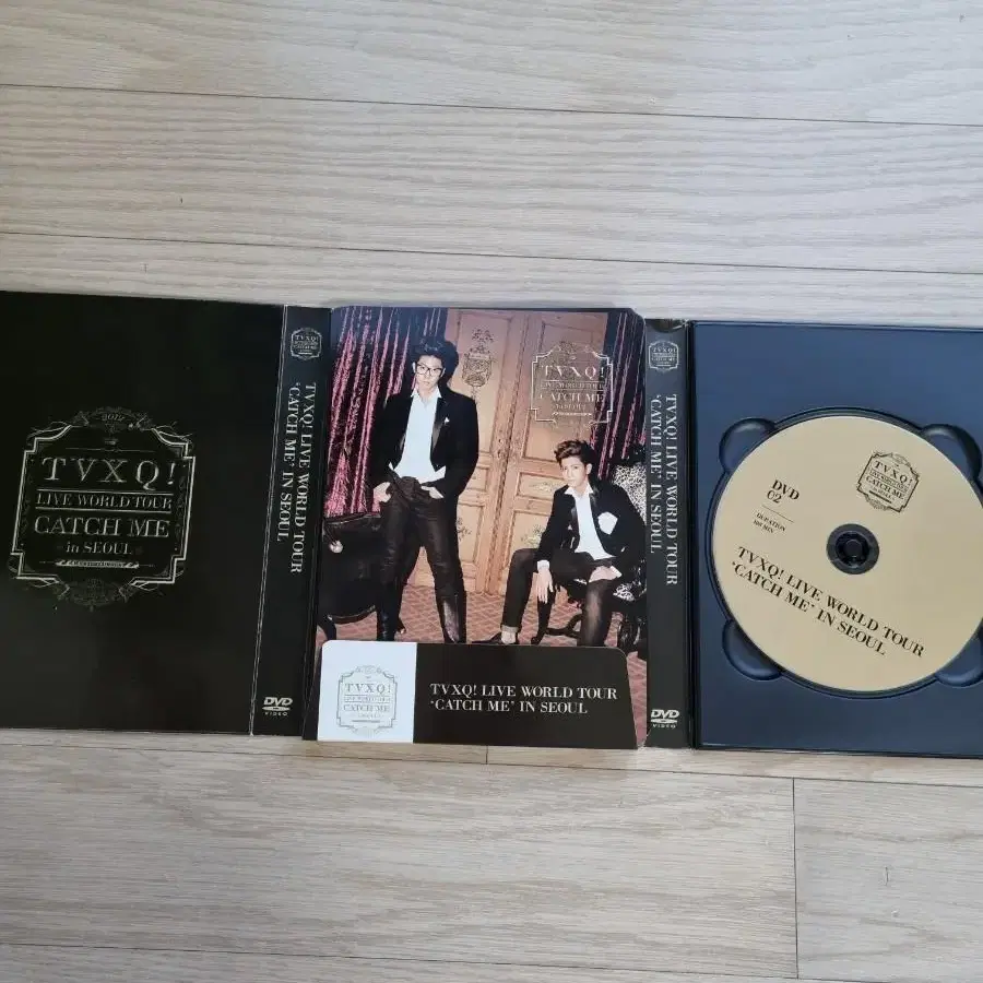 동방신기 캐치미 콘서트 dvd